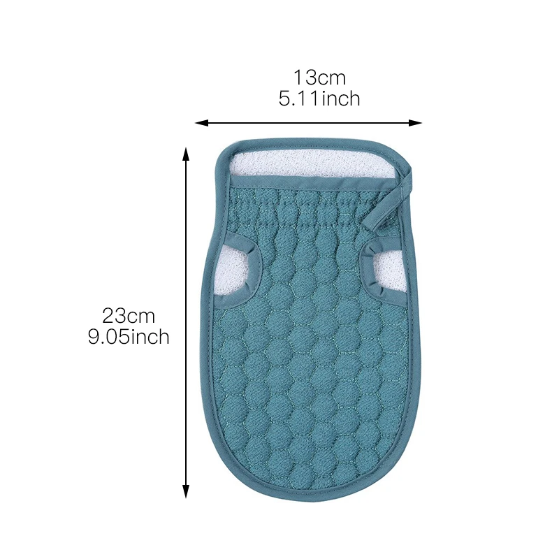 1 комплект перчатки для мытья и полоска душа щетка тела отшелушивающая мочалка