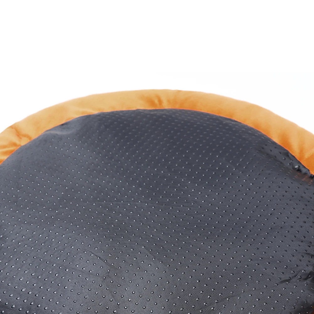 Плюшевый питомник для собак круглая кровать домашних животных Мягкий Теплый