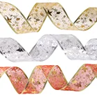 Лента для рождественской елки, 5 10 м, 50 мм