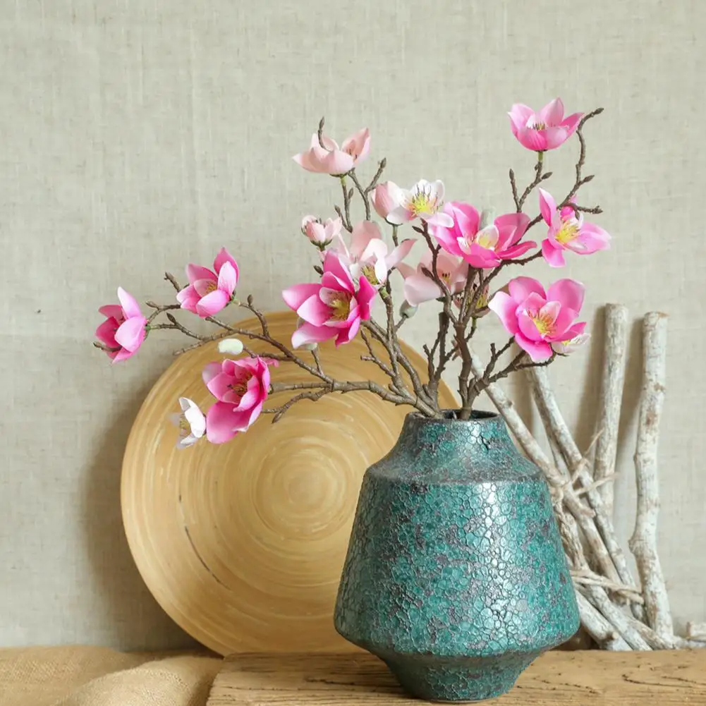 

1Pc Artificial Mangnolia Fake Flower Party Home Wedding Table Office Decoration