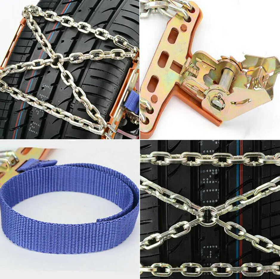 1 шт. универсальные стальные Автомобильные колеса для грузовиков шины цепи снега