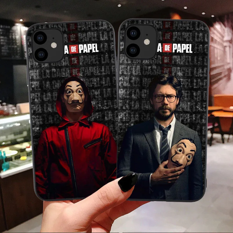Чехол для телефона с надписью La Casa de papel по телевизору в Испании iPhone 11 Pro Max