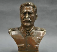 6 russian leader joseph stalin marx engels lenin stalin bust bronze statue 15cm