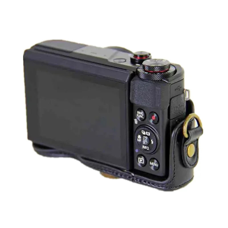 Чехол из искусственной кожи для камеры Canon Powershot G7X Mark III G7XIII G7X3 камера Vedio с