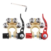thickened brass car battery pile head battery quick release clamp joint clamp multiple interface terminal