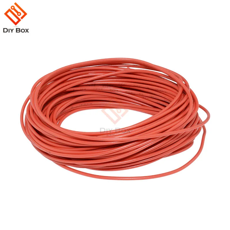 10 м UL-1007 24AWG Монтажный провод 80C / 300V шнур DIY электрический кабель