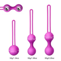 safe silicone smart ball vibrator kegel ball ben wa ball vagina tighten exercise machine sex toy for women vaginal geisha ball