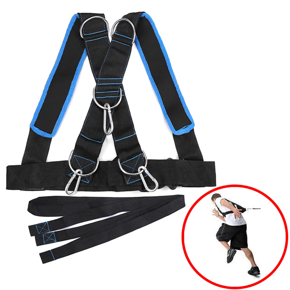 

Fitness Sled Harness Workout Speed Trainer with Pull Strap for Resistance Training Tire Pulling Harness Training Kits