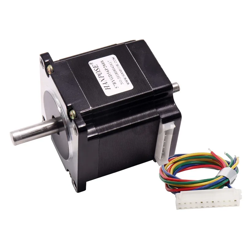 1 шт. NEMA 23 CNC шаговый двигатель 57 мотор 2.8A 126N. См D = 8 мм Nema23 CNC Маршрутизатор Гравировальный фрезерный станок 3D принтер