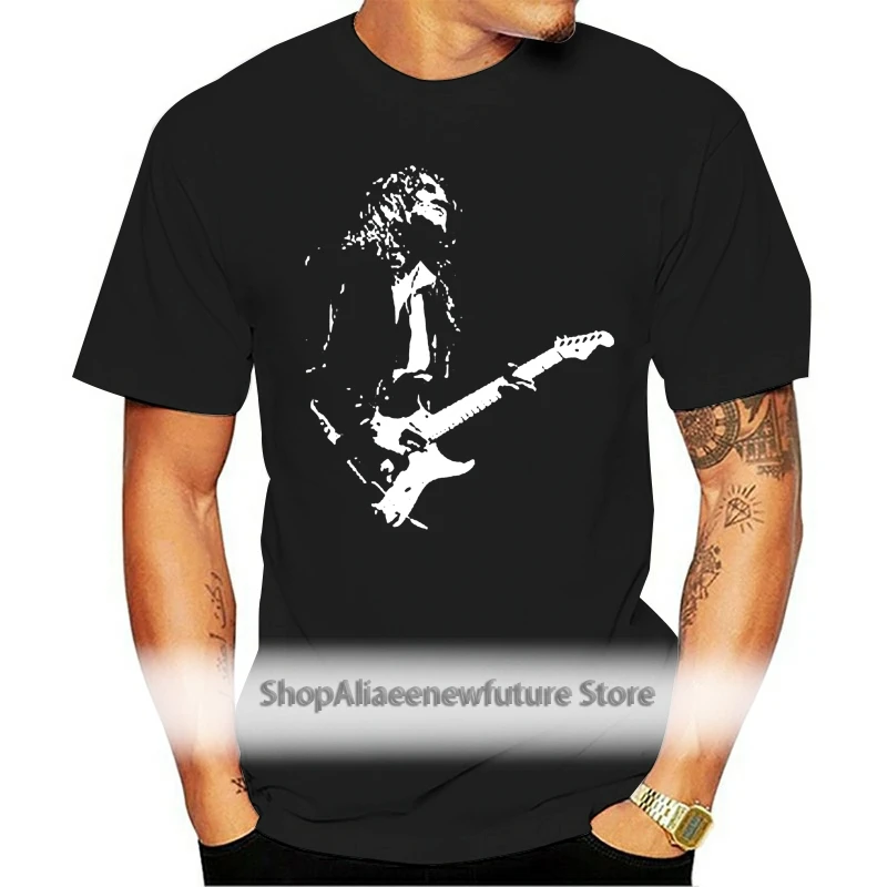 Новая мужская черная футболка John Frusciante RHCP рок гитарист размер от S до 3XL|Мужские