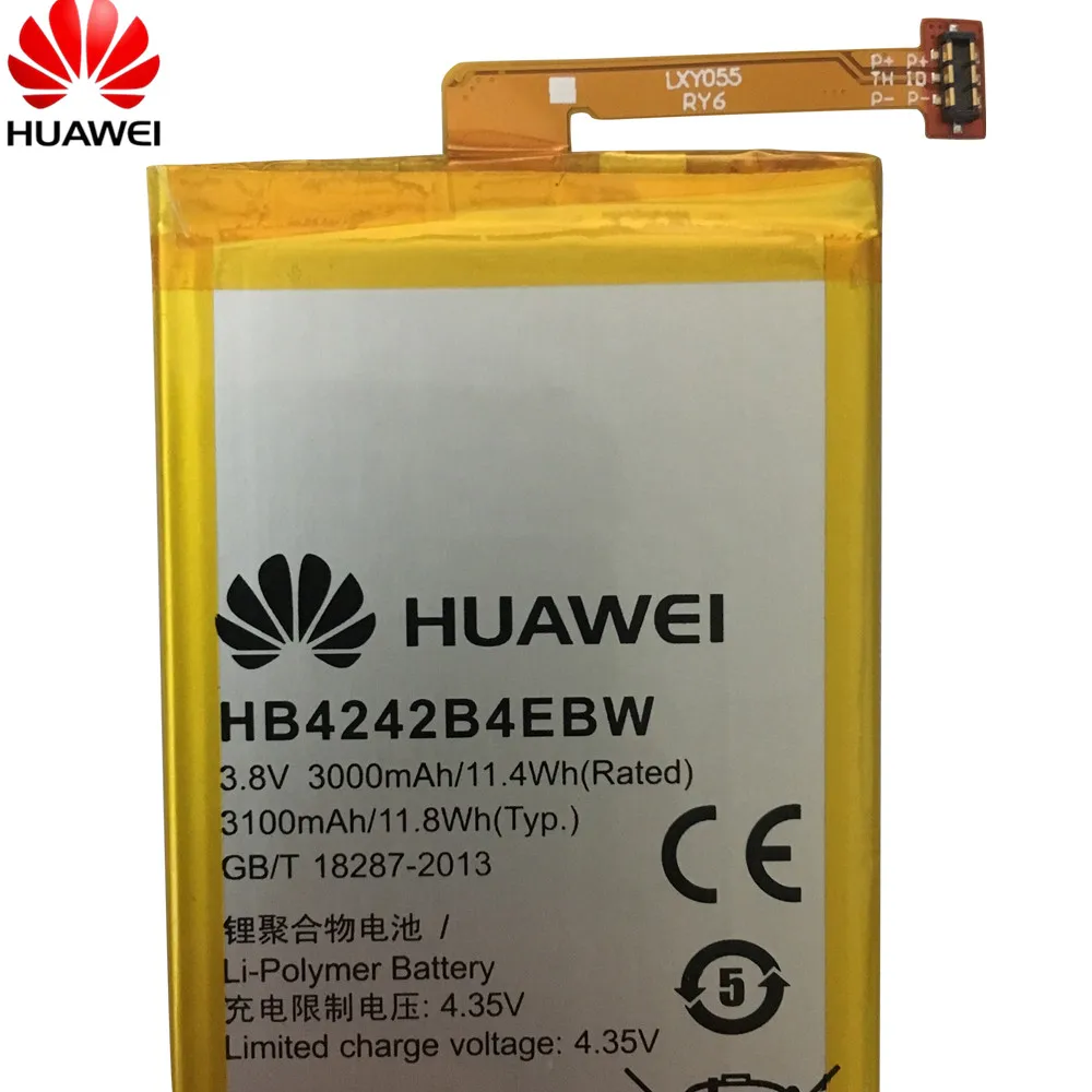 Оригинальный Для Huawei батарея для honor 4X НУА Вэй слава 6 che2 l11 H60 L01 L02 L11 L04 HB4242B4EBW 3000 мА
