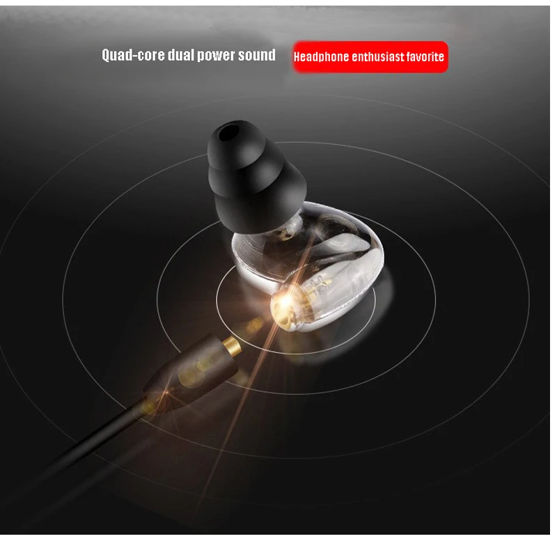 PIZEN Dual Dynamic 4 спортивные наушники вкладыши с микрофоном и кабелем mmcx для shure se535 se215