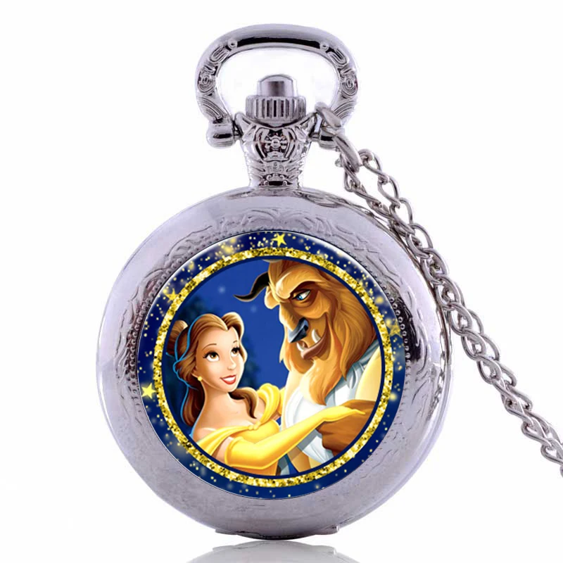 Красота и с рисунком из мультфильма Красавица Чудовище мультфильм кварцевые