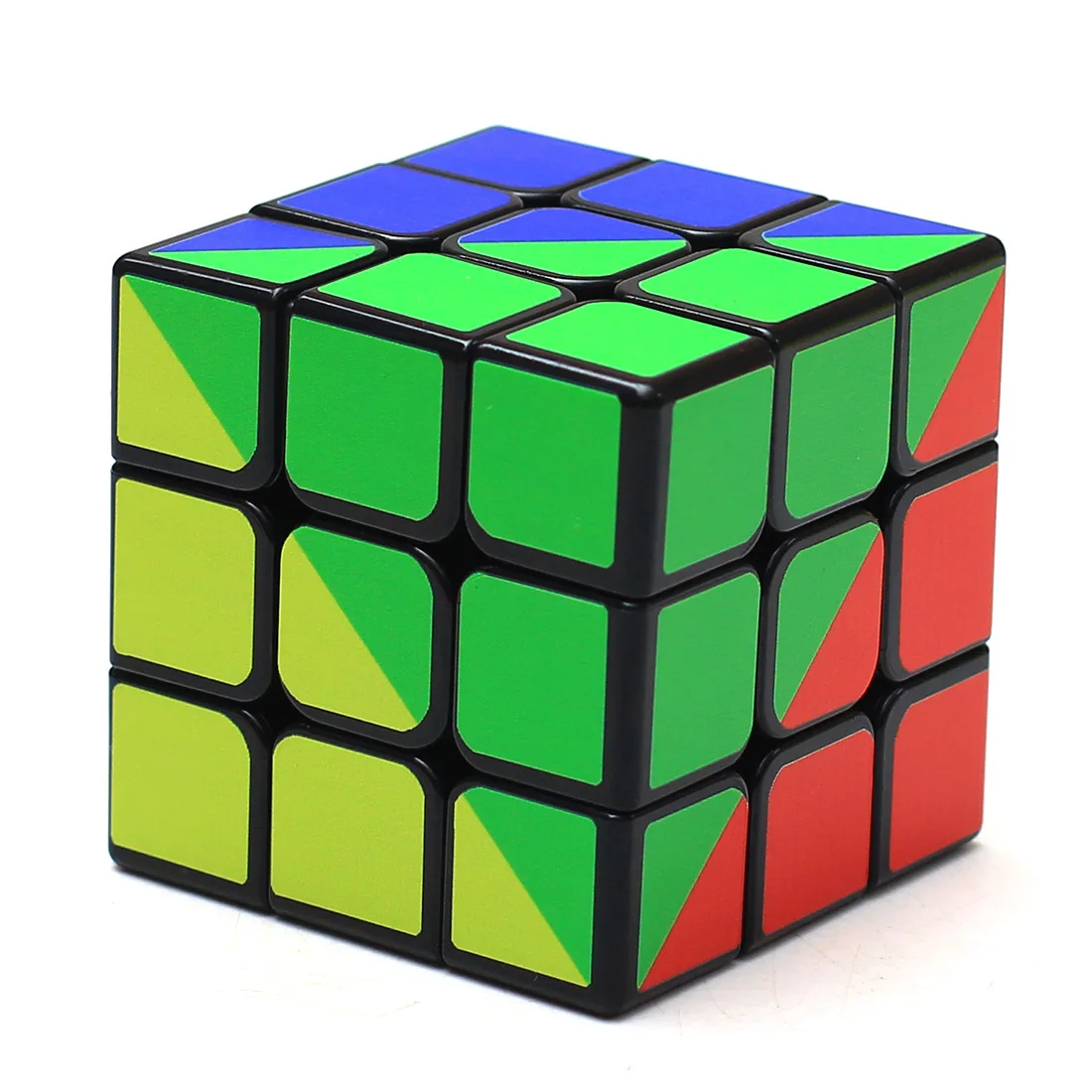 Z cube Радужный Тип 3x3x3 волшебный кубик головоломка интеллектуальные Подарочные