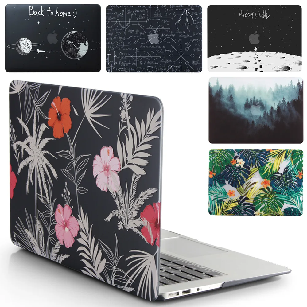 Чехол для ноутбука Apple MacBook Air Pro Retina 11 12 13 15 для mac book Pro 13,3 15,4 дюймов с сенсорной панелью+ чехол для клавиатуры