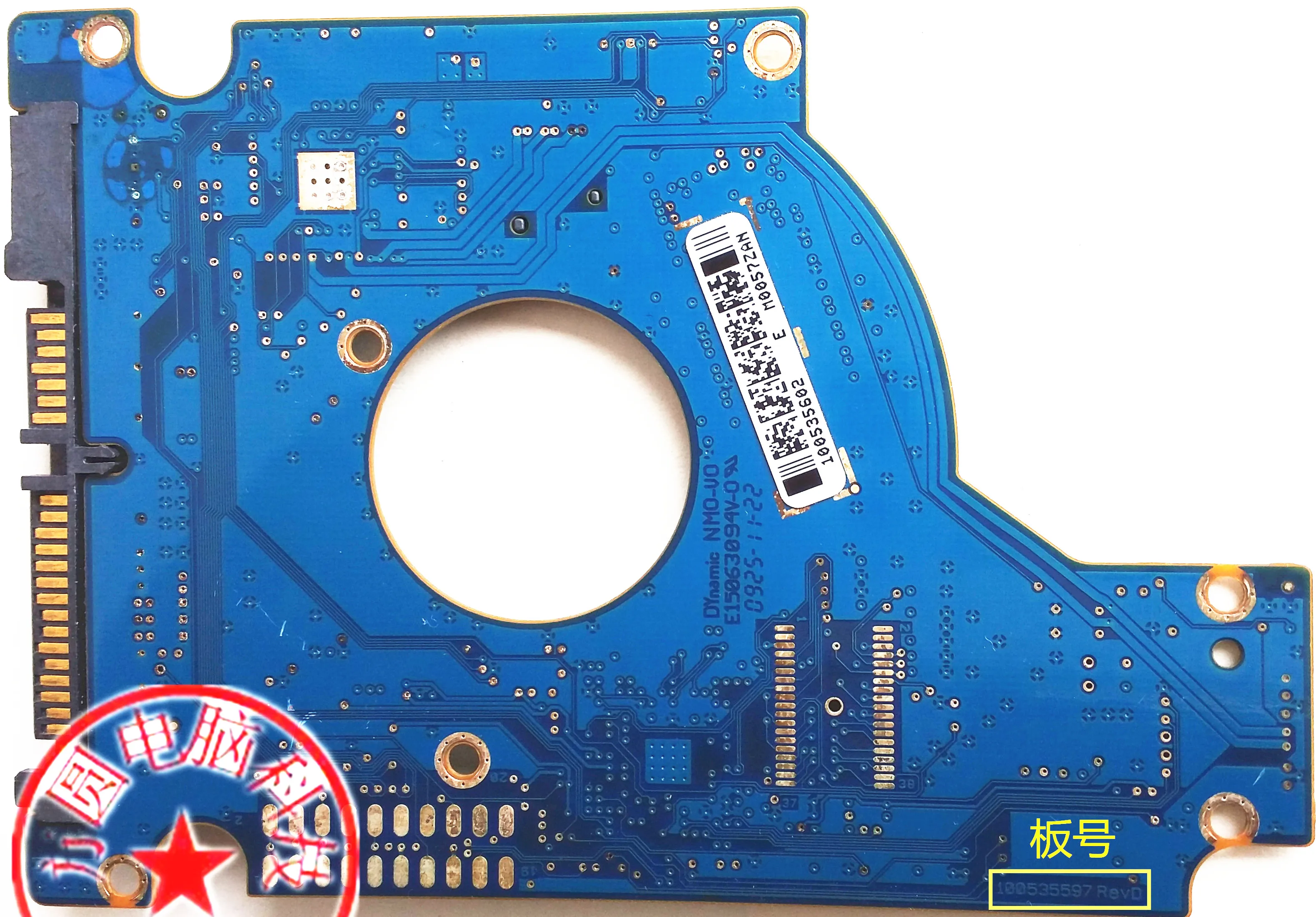 100535597 REV D 100% оригинальный HDD PCB 100535597RevD 100535602 100537089 100537192 печатная плата для жесткого