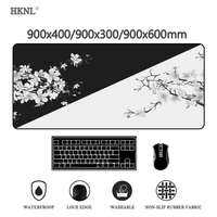 black white mouse pad flower computer pad desk protection mats gamer large pc pink gaming purple mousepads 900x300 mat for table