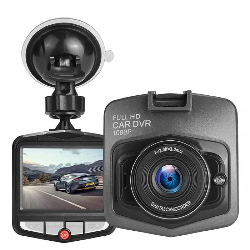 1080P 2.4" LCD Car DVR Camera IR Night Vision Video Driving Camcorder Recorder Shooting Angle 170° HD Camera G-Sensor Dashcam