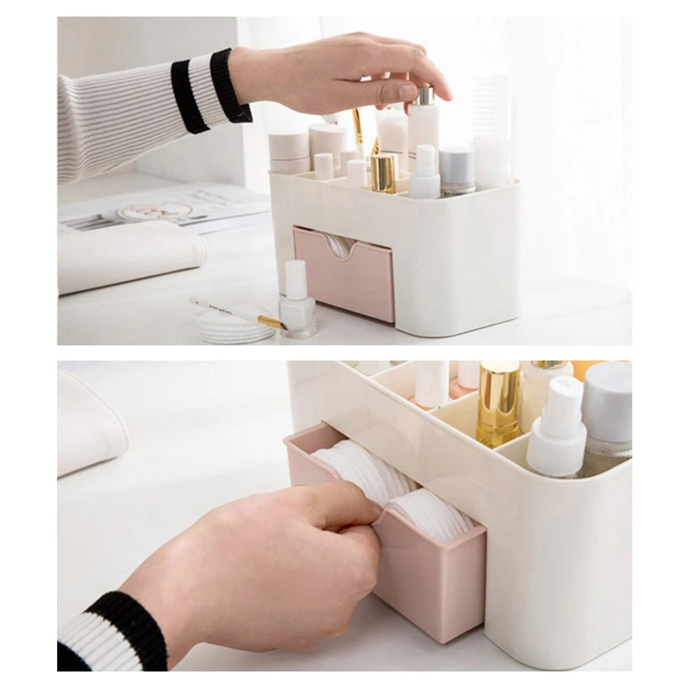 1/2 шт. пластиковые ящики для хранения косметики|Коробки и хранения| |
