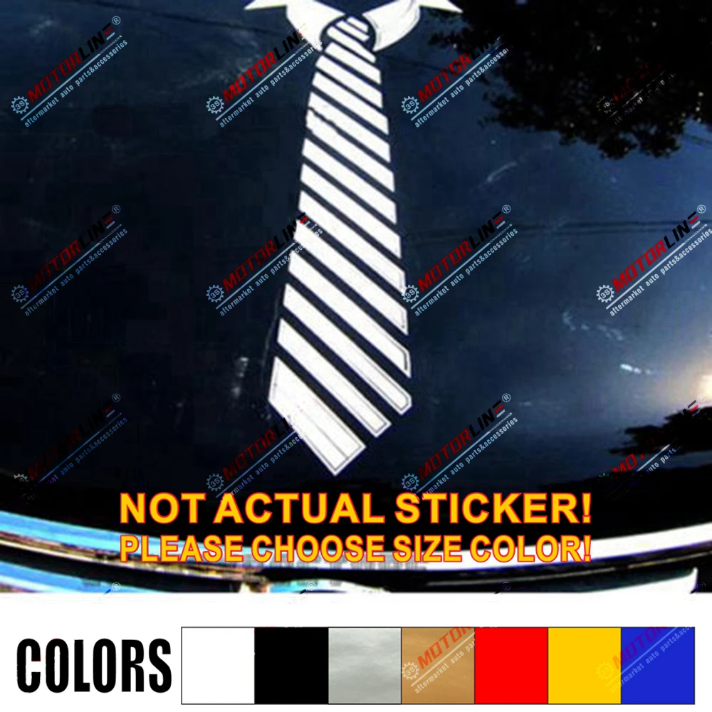 80 см длинный костюм и галстук забавная наклейка на капот автомобиля