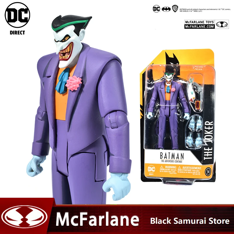 

McFarlane Прямая DC комиксы Джокер Бэтмен: Приключения продолжить 6,2 дюйма Коллекционные фигурки аниме экшн-фигурки модели игрушки