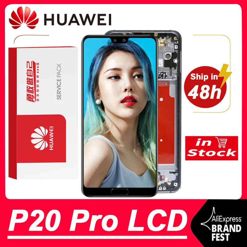100% Оригинальный 6 1 ''OLED дисплей для Huawei P20 Pro ЖК с сенсорным экраном дигитайзер в