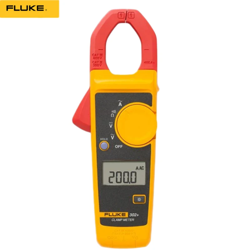 Фото Цифровой токоизмеритель зажим Fluke 302 +/F381 плоскогубцы амперметр тестер Цифровой токоизмеритель зажим Fluke 302 +/F381 плоскогубцы амперметр тестер