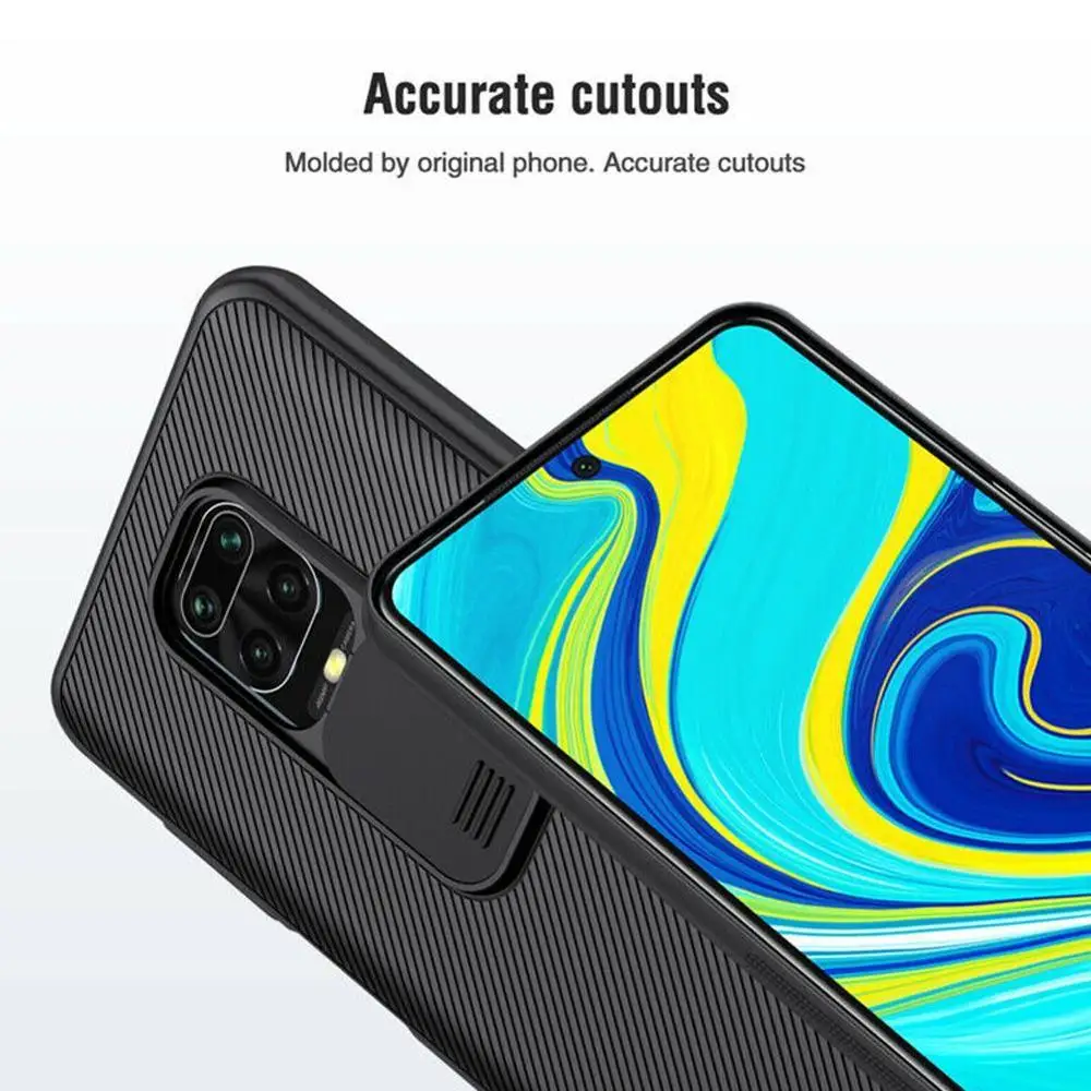 1 шт. чехол Nillkin для Xiaomi Redmi Note 9 Pro/Note Pro Max/Note 9S NILLKIN роскошный защитный