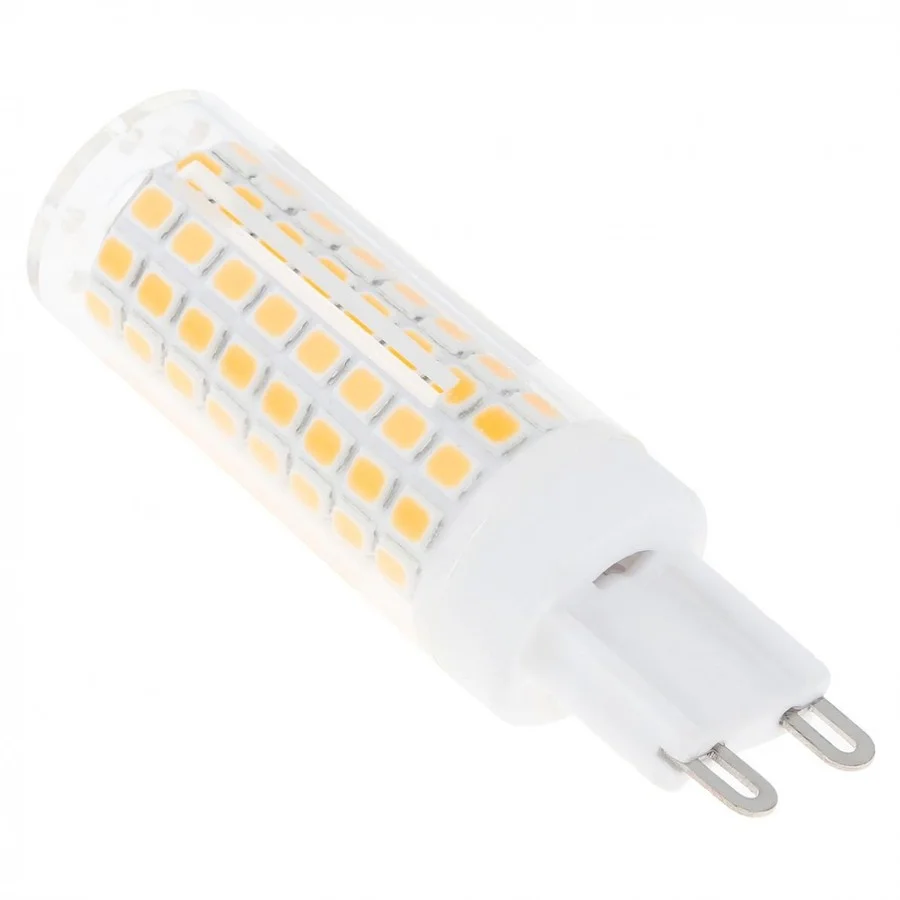 

10pcs led light Dimmable G9 102 LEDs 2835 SMD 10W Corn Bulb Silicone Lamp Led light bulbs led lamp 110v 220v chandelier lighting