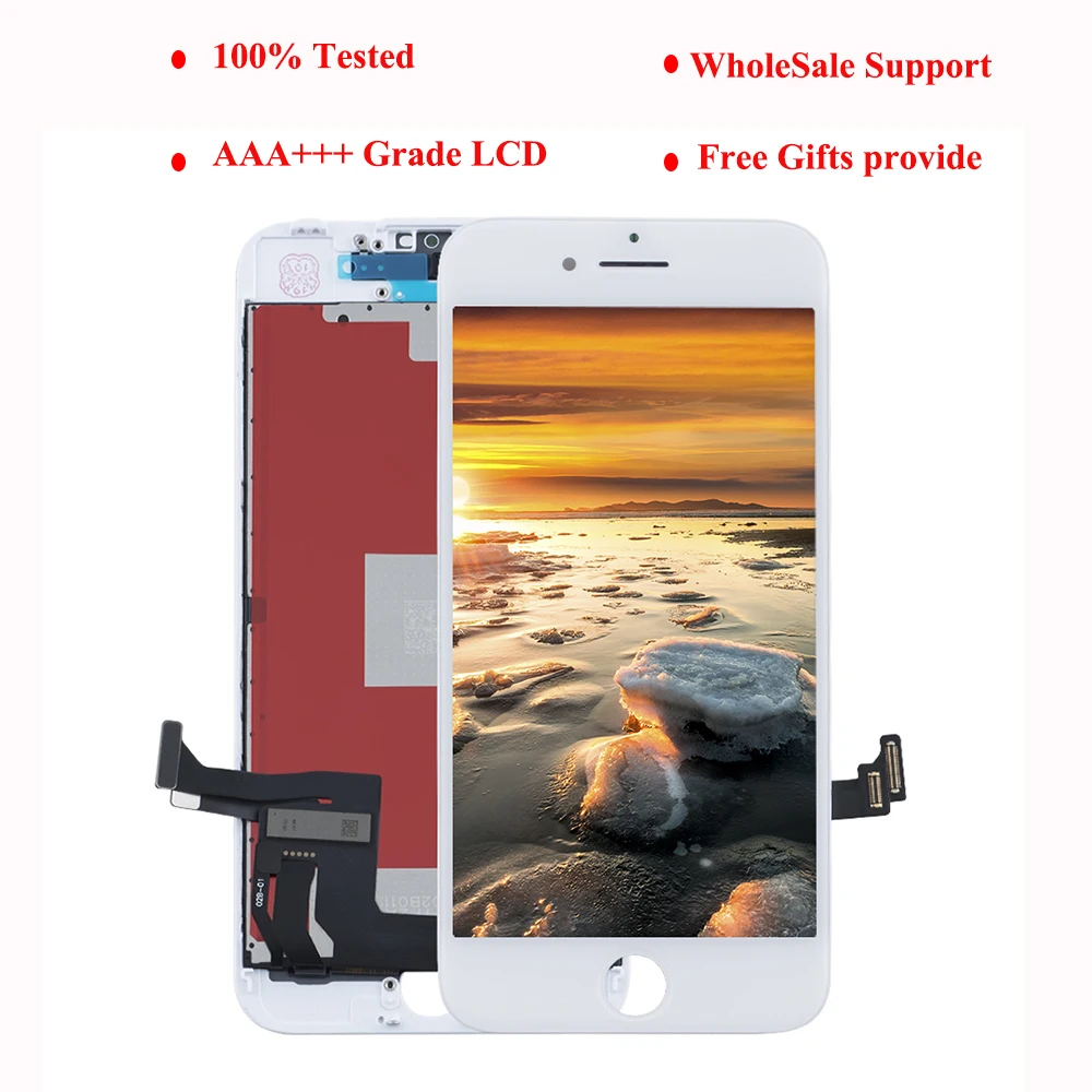 AAA + ЖК-дисплей для iPhone 7 Дисплей сенсорный экран дигитайзер в сборе Замена 7G 7P