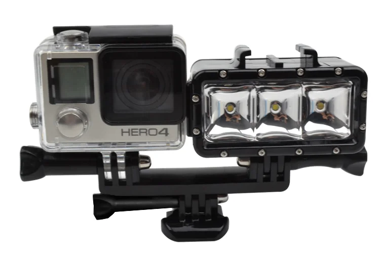 Двойной кронштейн мостовой Соединительный Винт для Gopro hero 10 9 8 7 6 5 4 3 + XiaoMi Yi SJ4000 SJ5000