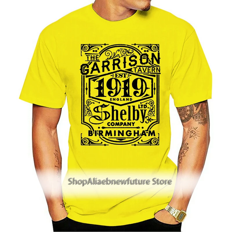 

Peaky Blinder 'Garrison Pub ' (White) T-Shirt