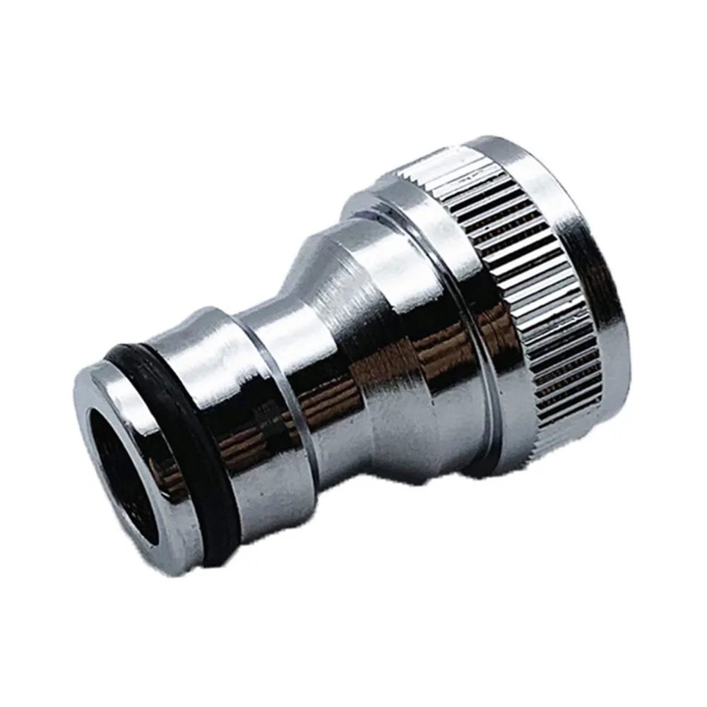 

1pcs Tap Adapter Brass 1/2 \"to 3/4\" Hose Connector Adapter For Car Washing Tool Quick Connect
