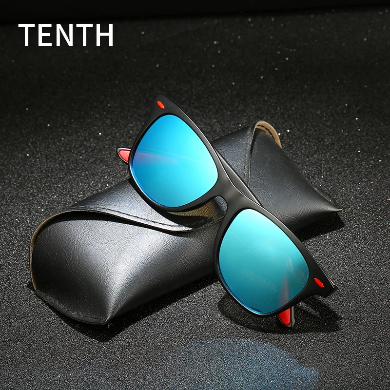 

Quality Polarized Sunglasses for Men Vintage Square Brand Design UV400 Eyewear P21 Driving Fishing TAC Sun Glasses