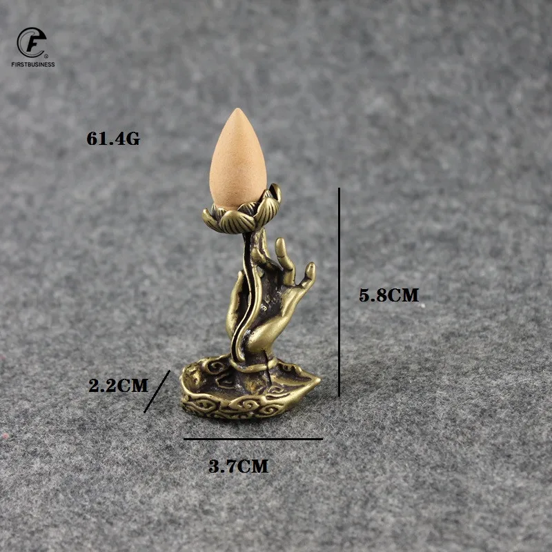 Винтажные медные украшения для чайной церемонии медный Будда ручная работа
