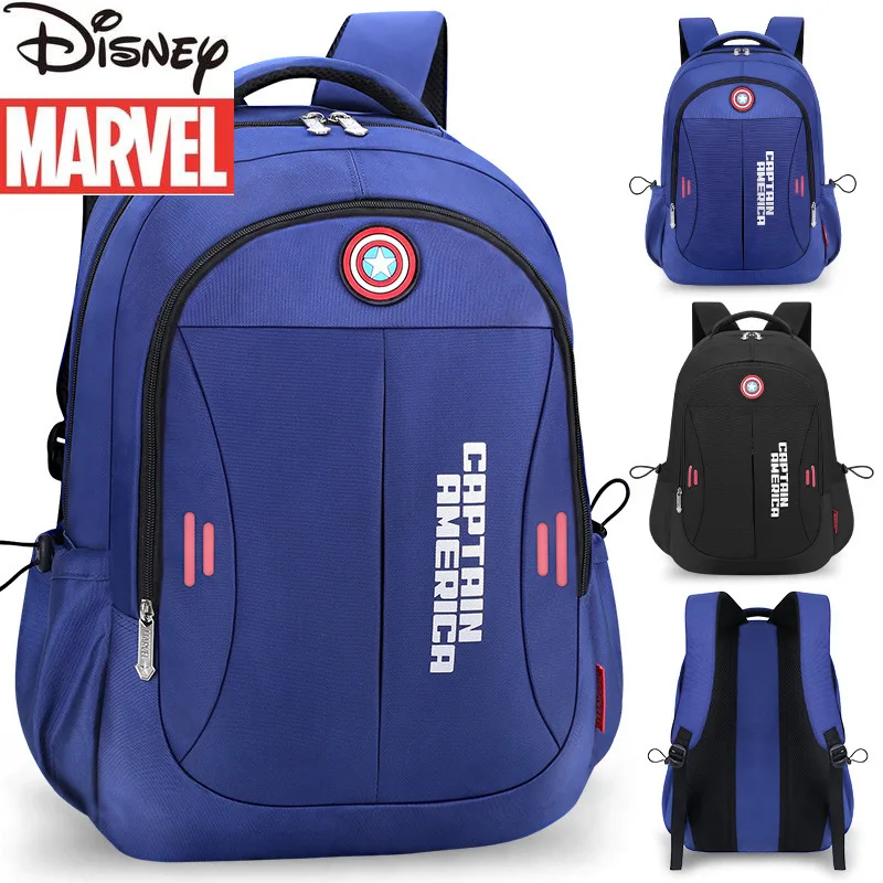 

Disney Genuine Marvel Iron Man Children's Schoolbag Lightweight, Large Capacity, Multifunctional and Practical Student Backpack