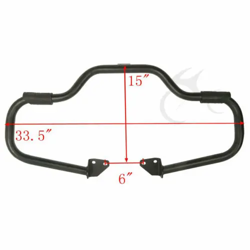 1,2" защита двигателя автострада для Harley Dyna Street Bob Wide Super Glide Low Rider Fat Bob FXDB FXDF FXDL FXDWG FXDC