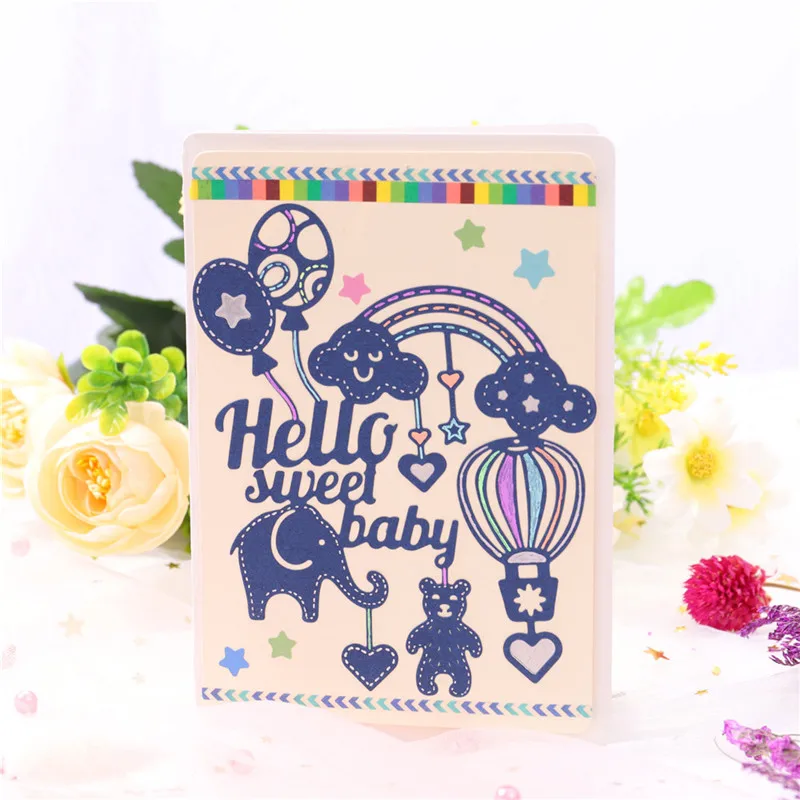Металлические штампы YaMinSanNiO Baby Sweet для скрапбукинга бумажного ремесла лезвия