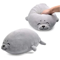 cute stuffed animals plush toys soft sea seal inu hugging pillow toddlers kids toys home nursery bedroom sofa car cushion