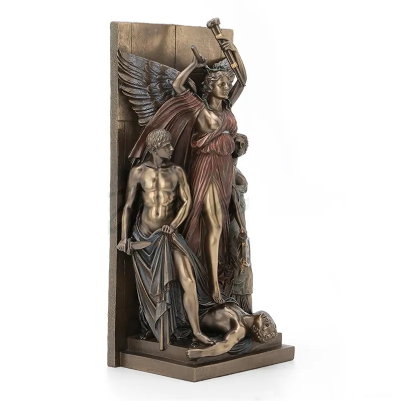 Креативная скульптура Греческого бога ангела фигурка темиса статуя из смолы