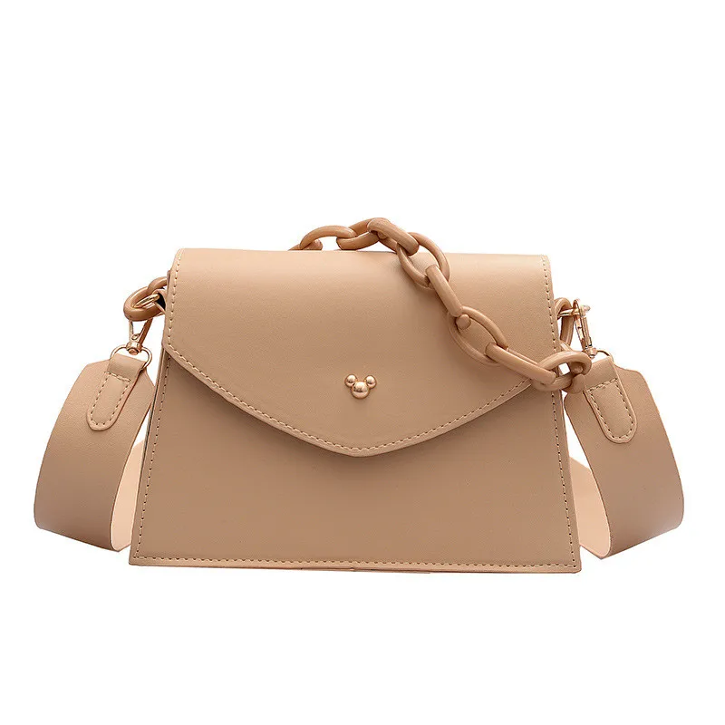 

Small Bag Women 2020 Autumn And Winter New Acrylic Retro Western Style Business Trip Chain Small Square Bag