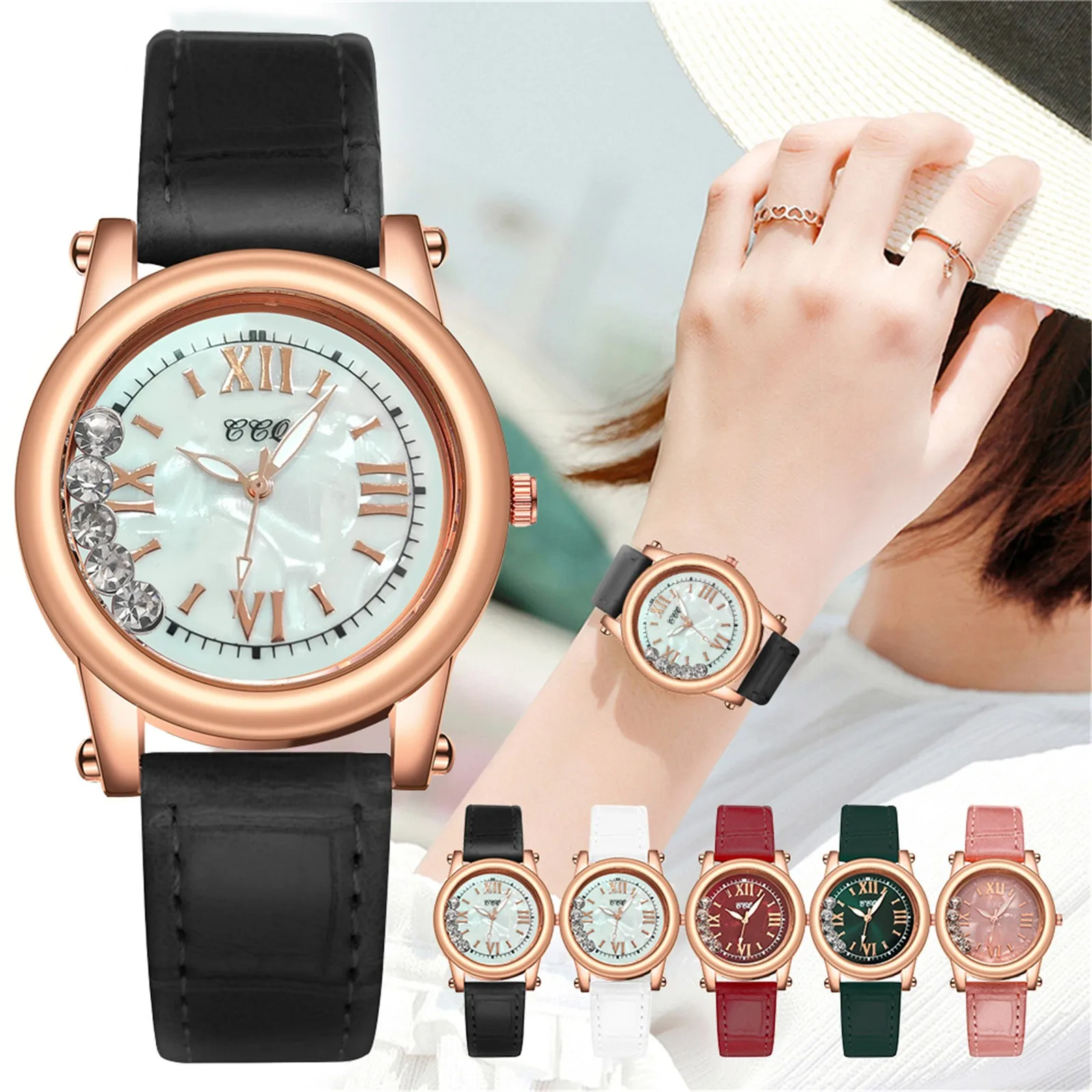 

2021 New Watch Women Fashion Casual Leather Belt Watches Simple Ladies' Small Dial Quartz Clock Dress Wristwatches Reloj mujer