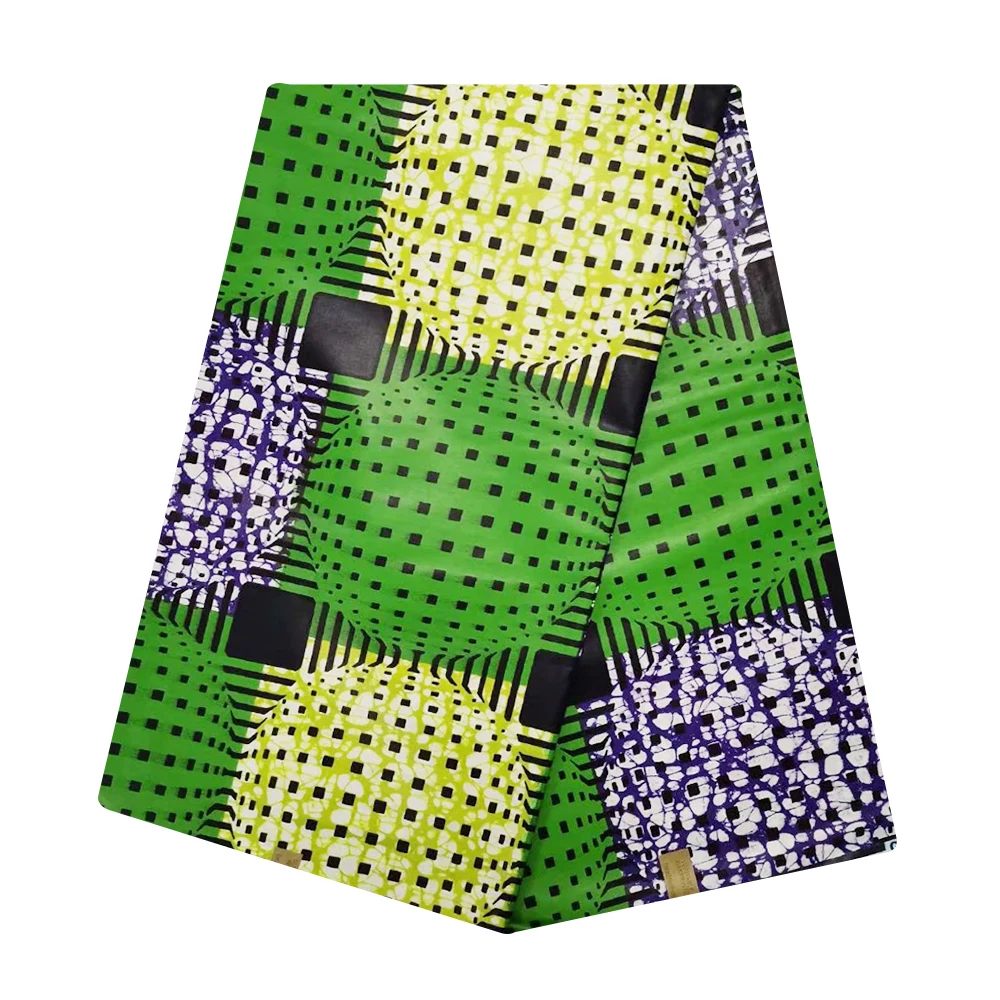 Ankara Java Wax Print Fabric Cotton Pagne African Materials for Sewing 6 Yards Ghana Nigerian Tissue | Аксессуары для одежды