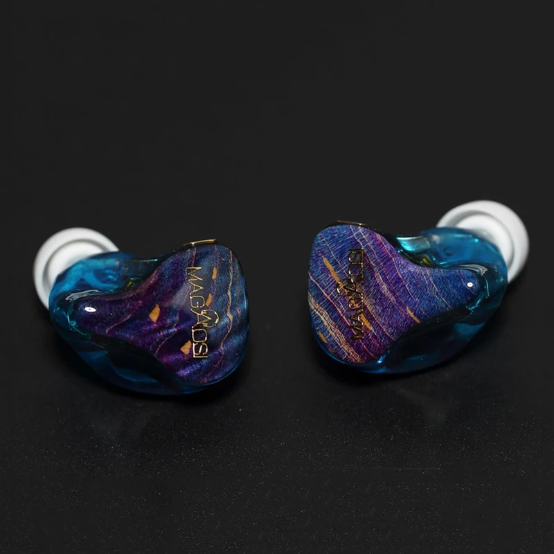 

MAGAOSI K6 HIFI Balanced Armature 6 Unit 4 Divider Stable Wood Detachable Cable Wired Earphone In Ear Gaming Headphones Earbuds