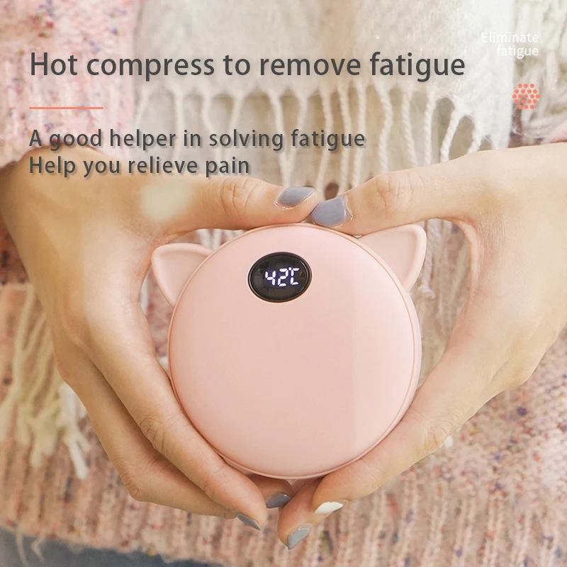 

2 in 1 USB Hand Warmer Electric Hand Warmer Power Bank Portable Heating Hand Warmer for Travel Home