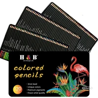 72120 colors professional color pencil set iron box colored colour drawing pencil lapices de colores school artist supplies