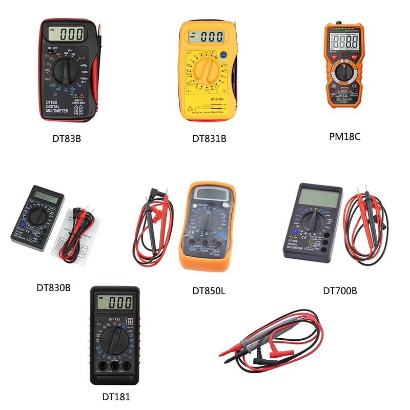 Цифровой мультиметр Ручной Тестер AC/DC измеритель напряжения Карманный