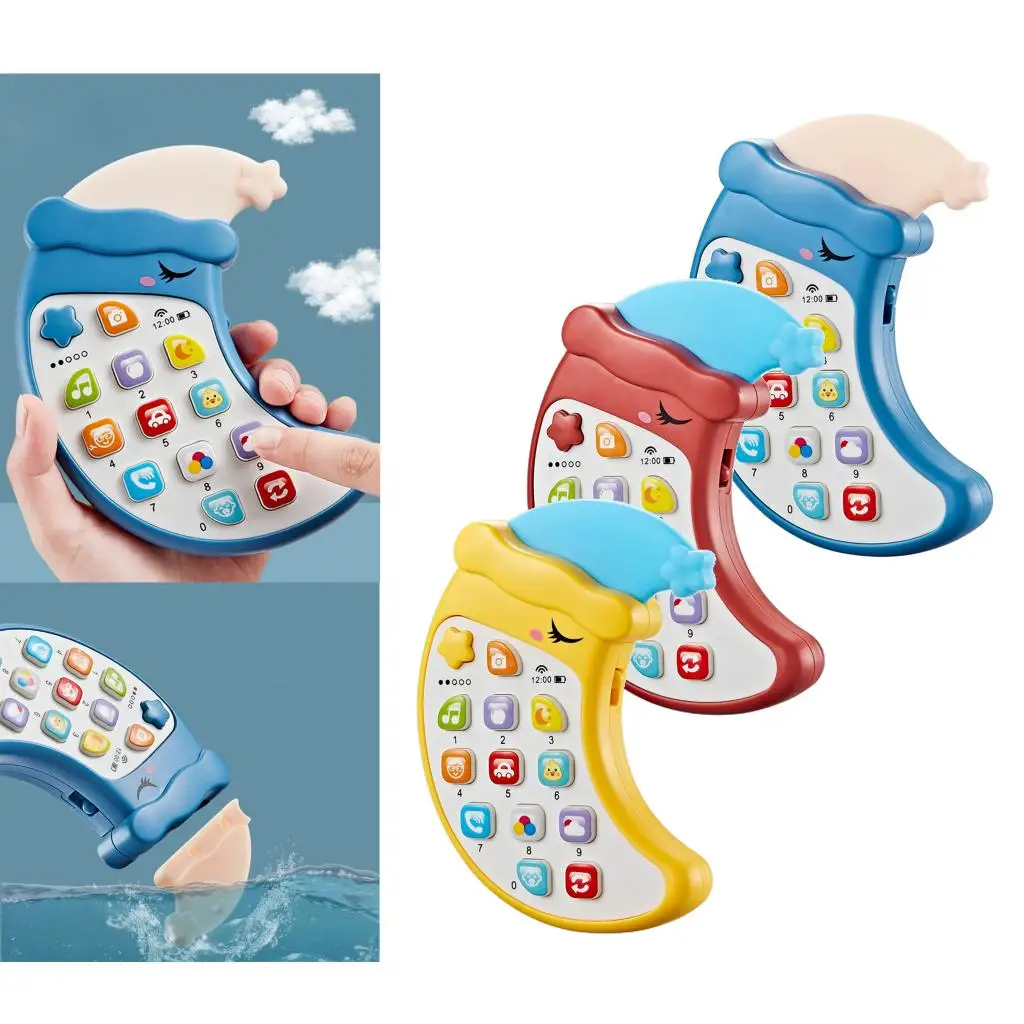 

Educational Music Mobile Phone Night Light Name Learning Kids Boys Girls Toy