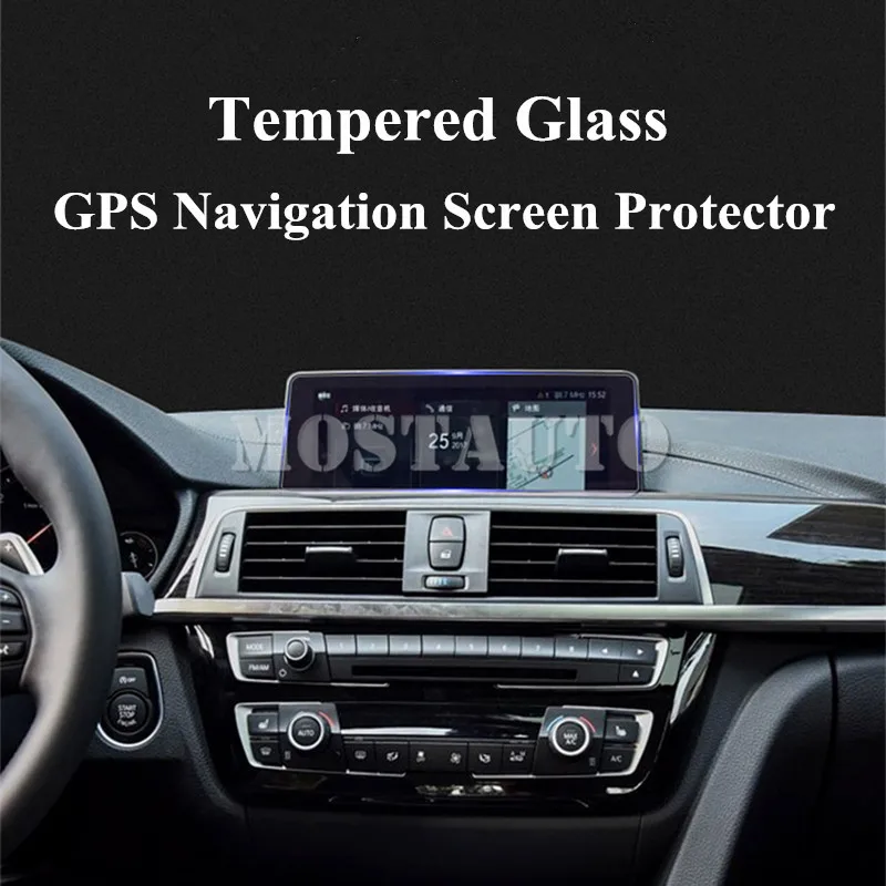 10 2 &quotзакаленное Стекло GPS навигации Экран протектор для BMW 3 серии 4 F30 F32 1 шт.