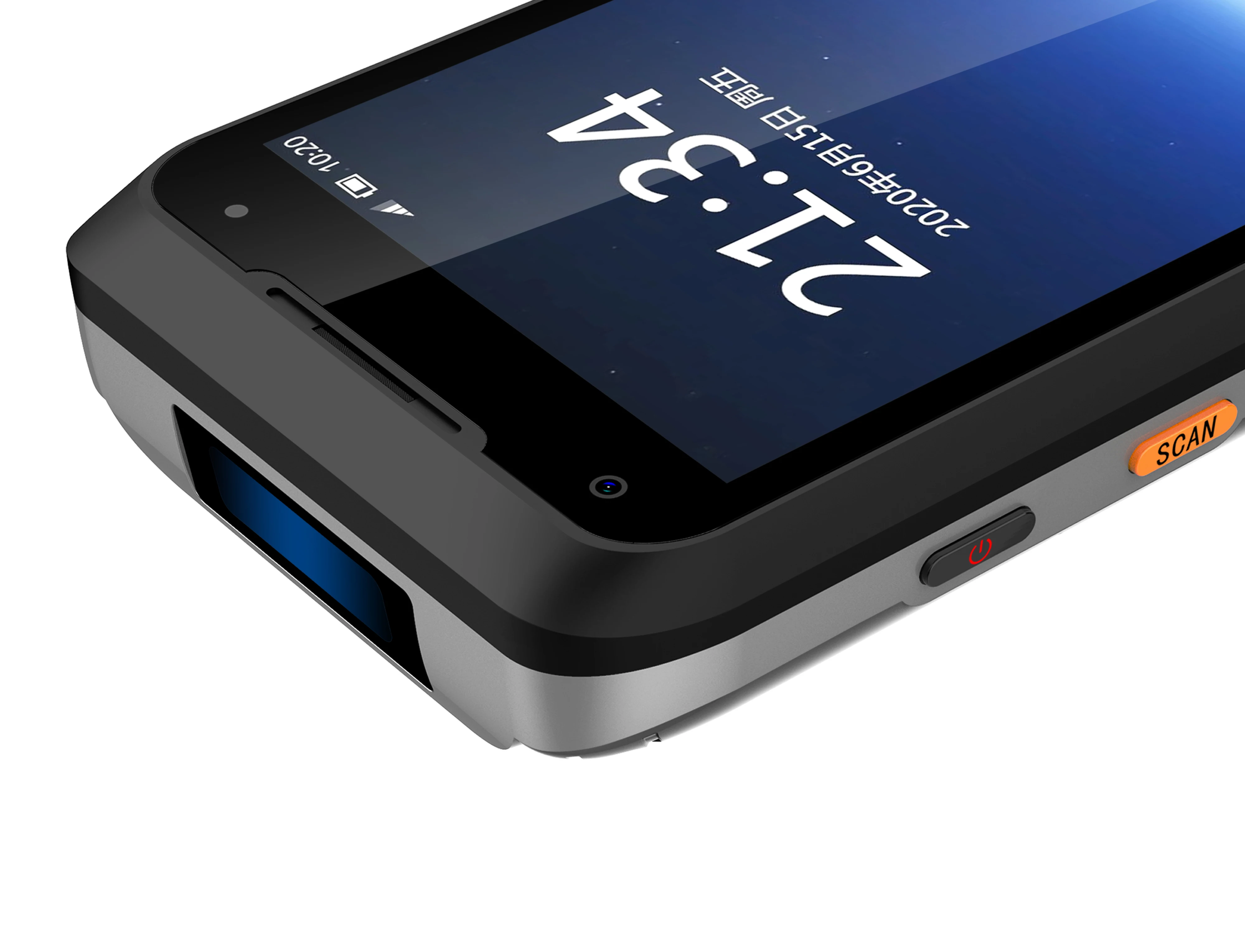 CARIBE Latest Rugged PDA Android 8.1 Phone 1D Barcode QR Code Bluetooth GPS LTE 4G Wifi Laser Tablet Scanner